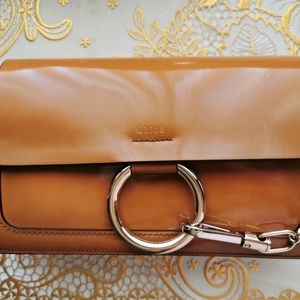 Chloé Brown Small Faye Bag
